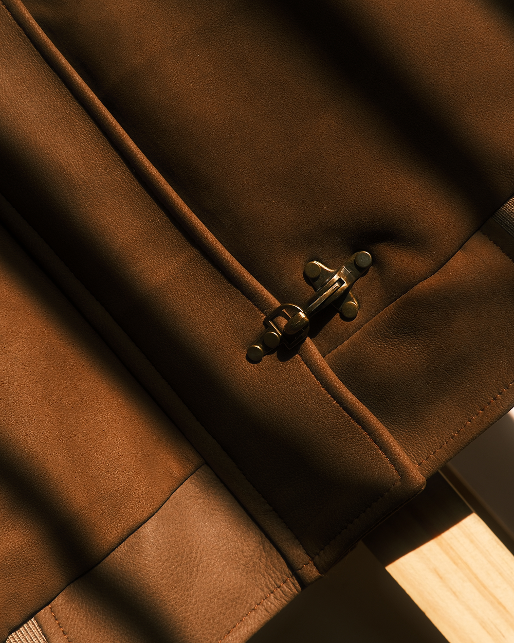 Lambskin Duffle Clasp Jacket